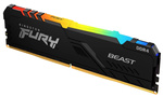 Pamięć RAM Kingston Fury Beast RGB 8GB (1x8GB) DDR4 3200MHz CL16