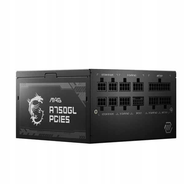Zasilacz MSI MAG A750GL PCIE5 750 W 80 PLUS Gold (MAG A750GL PCIE5)