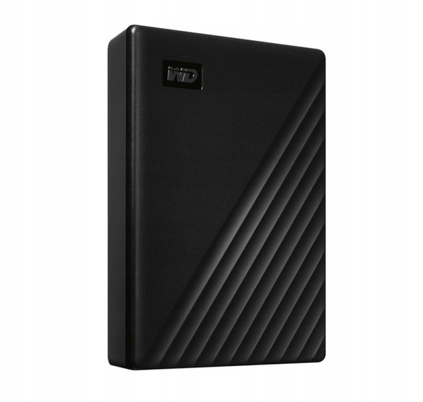 Dysk zewnętrzny HDD WD My Passport 5TB Czarny (WDBPKJ0050BBK-WESN) (WDBPKJ0050BBK-WESN) USZKODZONY