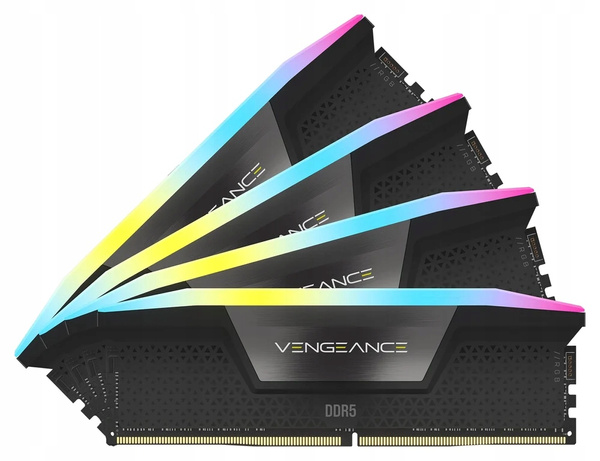 Pamięć RAM Corsair Vengeance RGB DDR5 128GB 5600MHz CL40 (CMH128GX5M4B5600C40)