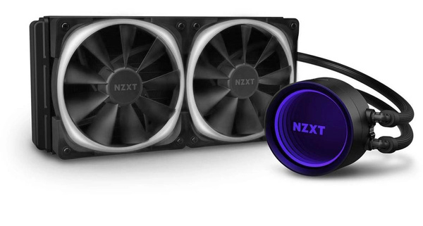 Chłodzenie wodne 240mm NZXT Kraken X53 RGB Black (RL-KRX53-R1) (W) (B)