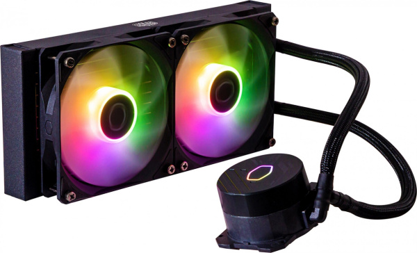 Chłodzenie wodne 240mm Cooler Master MasterLiquid Core ARGB (MLW-D24M-A18PZ-R1) (U) (B)