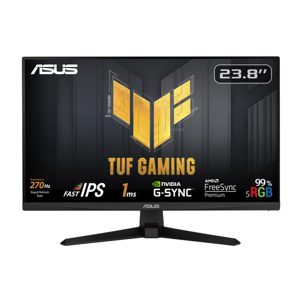 Monitor Asus TUF Gaming VG249QM1A Full HD 270Hz IPS 23.8" (Używany) Defekt