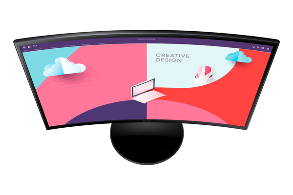 Zakrzywiony Monitor Samsung Essential S3 24” 100Hz FHD S36GD LS24D360GAUXEN