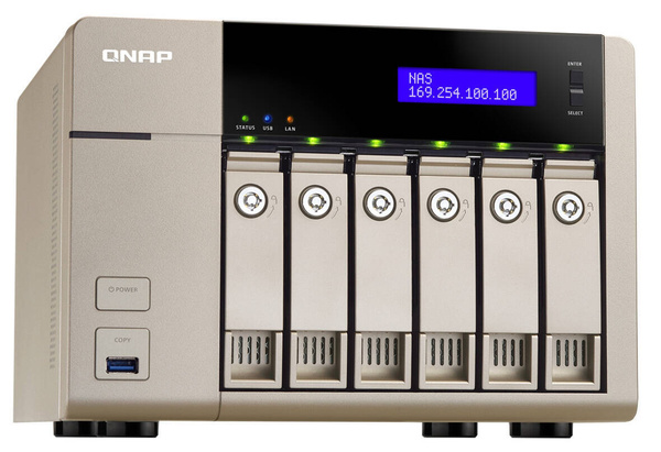 Serwer NAS QNAP TVS-663-8G 0TB