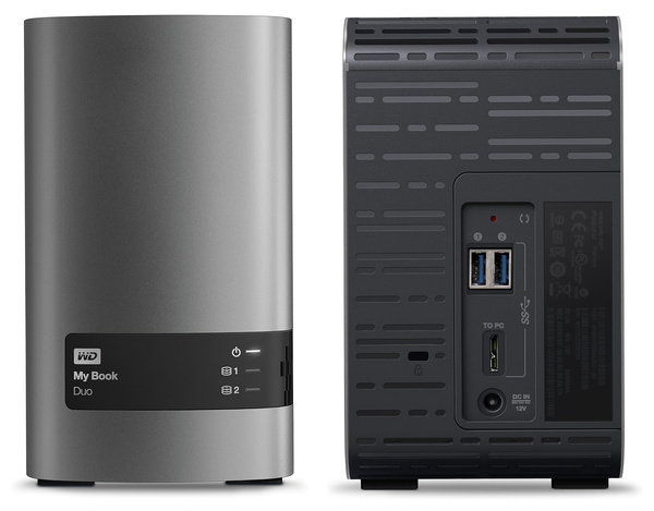 Obudowa HDD Western Digital My Book Duo 0TB (B)