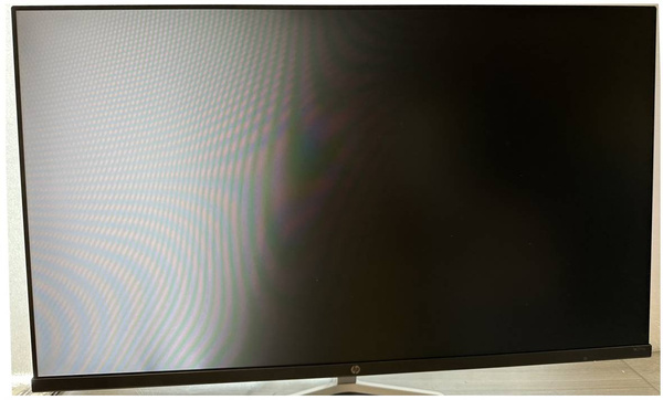 Monitor biurowy HP M27fe USZKODZONY