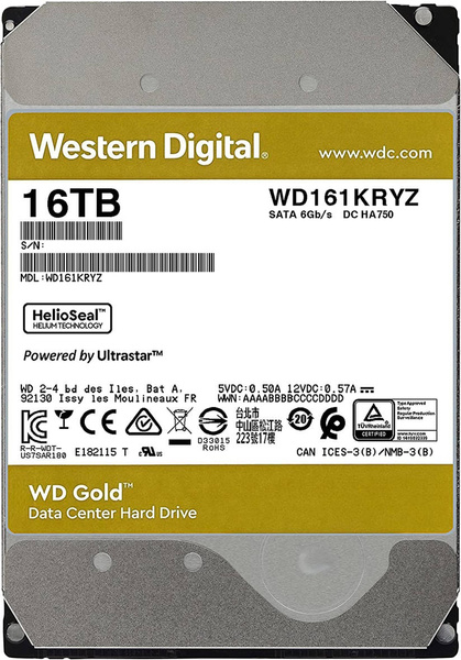 DYSK HDD WESTERN DIGITAL WD161KRYZ 16TB