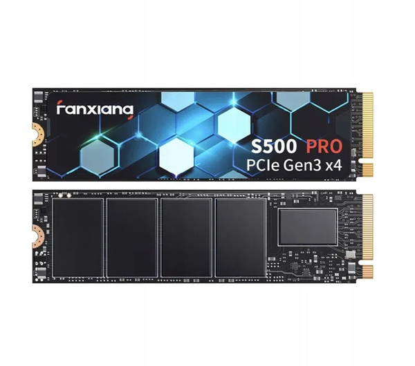 Dysk SSD Fanxiang S500Pro 1TB M.2 2280 PCIE Gen 3x4 NVMe 2800/1200MB/s (M.2 SSD -1TB - S500Pro) USZKODZONY