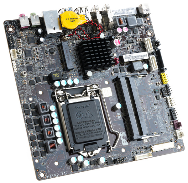 Płyta główna mini ITX ECS H61H2-TI (Socket 1155)