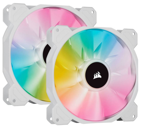 Corsair SP120 RGB Elite White (2x120mm) (CO-9050137-WW)