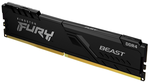 PAMIĘĆ RAM KINGSTON FURY BEAST 16GB (1x16GB) DDR4 3200MHz CL16