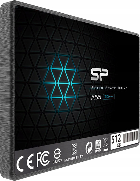 Dysk SSD Silicon Power Ace A55 512GB 2,5" SATA III  (SP512GBSS3A55S25)