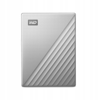 DYSK HDD WD MY PASSPORT ULTRA FOR MAC SILVER 5TB USB-C WDBFTM0040BSL