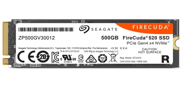 Dysk SSD M.2 NVMe Seagate FireCuda 520 500GB (ZP500GV30012)