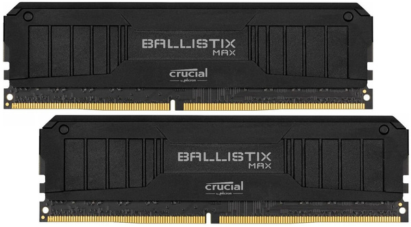 Pamięć RAM Crucial Ballistix Max Black 16GB (2x8GB) DDR4 4400Mhz CL19 (BLM2K8G44C19U4B)