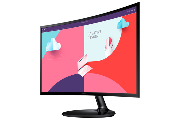 Zakrzywiony Monitor Samsung Essential S3 24” 100Hz FHD S36GD LS24D360GAUXEN