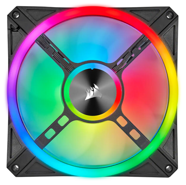 Wentylator Corsair QL140 RGB Black 140mm PWM (CO-9050099-WW) (W)