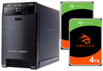 Magazyn danych HDD Fantec QB-X2U31R 8TB (2x4TB) Seagate FireCuda