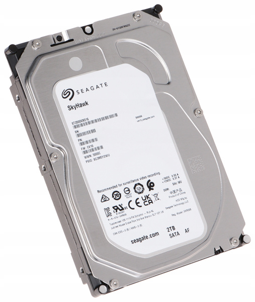 Dysk twardy Seagate SKYHAWK ST2000VX016 2TB SATA III 3,5" USZKODZONY