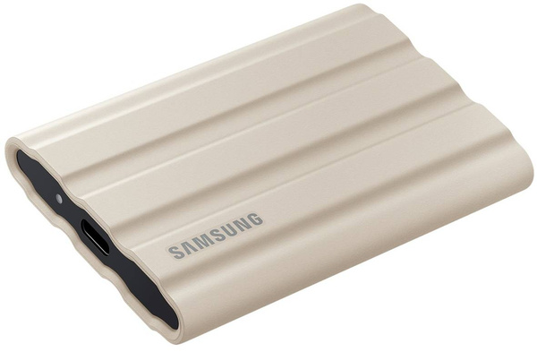 SAMSUNG PORTABLE SSD T7 SHIELD BEIGE 1TB