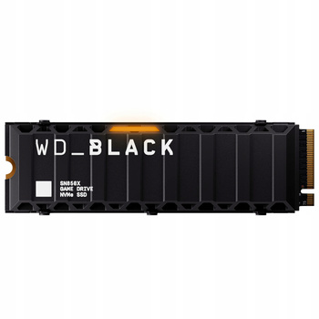 Dysk SSD WD Black SN850X 4TB M.2 NVMe Heatsink (WDS400T2XHE) (WDS400T2XHE)