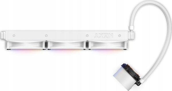 Chłodzenie wodne NZXT Kraken 360 RGB White LCD 3x120mm RL-KR360-W1 (W)