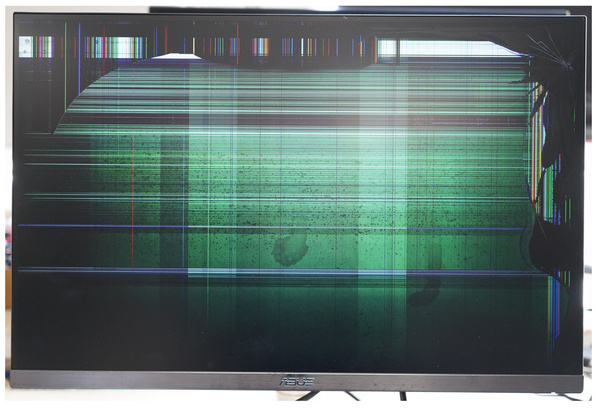 MONITOR ASUS ProArt PA24AC USZKODZONY