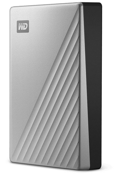 Dysk HDD WD My Passport Ultra Silver 4TB (WDBFTM0040BSL-WESN)