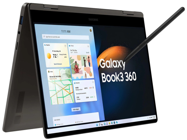 Laptop 13.3" Samsung Galaxy Book 3 360 (NP730QFG-KA3DE) (W) (B)