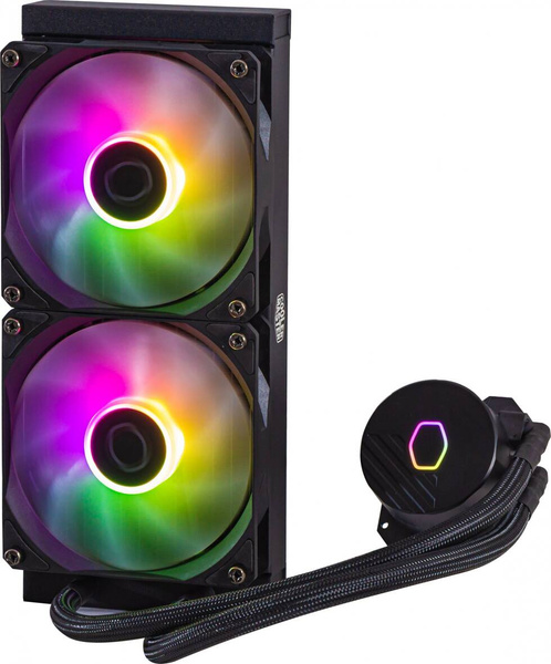 Chłodzenie wodne 240mm Cooler Master MasterLiquid ML240L Core ARGB (W)