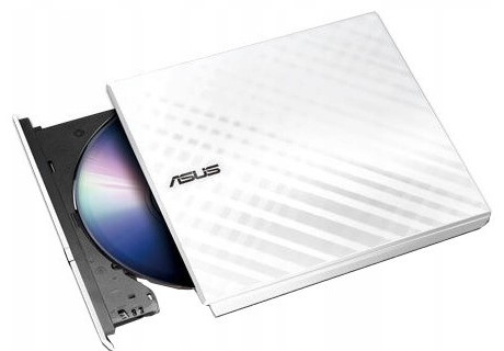 Napęd Asus External Slim DVD-/+RW SDRW-08D2S-U LITE biały