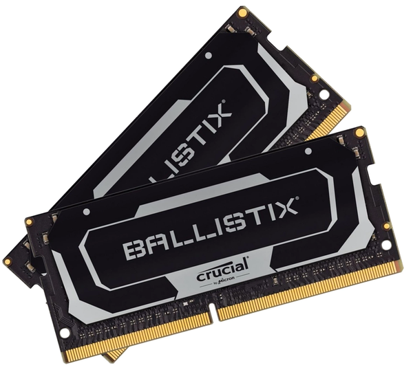 Pamięć RAM SO-DIMM Crucial Ballistix 16GB DDR4 3200MHz CL16 BL2K8G32C16S4B