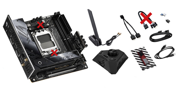 Płyta główna mITX Asus ROG Strix X670E-I Gaming WiFi (Socket AM5) (U)