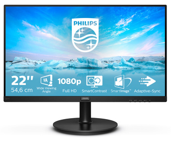 Monitor LED Philips 221V8/00 21,5 " 1920 x 1080 px VA (221V8/00)