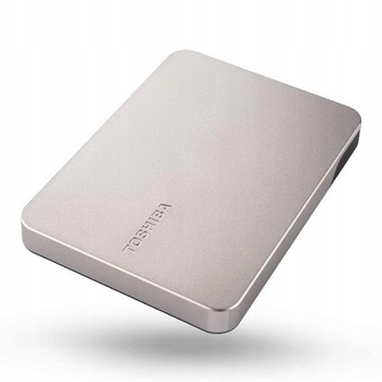 DYSK ZEWNĘTRZNY 1TB TOSHIBA CANVIO FLEX V2 2,5" USB 3.2 GEN 1 SILVER (HDTX210ESCAA)