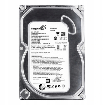 Dysk twardy Seagate Desktop Barracuda ST500DM002 500GB SATA III 3,5" (ST500DM002)