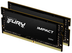 Pamięć RAM SODIMM Kingston FURY Impact 64GB (2x32GB) DDR4 3200MHz CL20 (KF432S20IBK2/64)