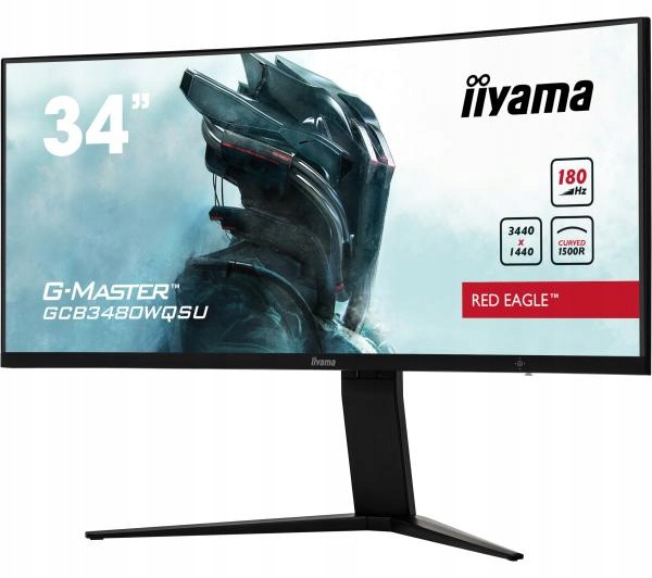 Monitor LED iiyama GCB3480WQSU-B1 34 " 3440 x 1440 px VA (GCB3480WQSU-B1)