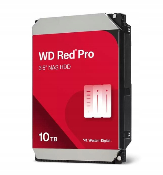 WD Red Pro 10TB 256MB Dysk Sata 3,5" WD103KFBX (WD103KFBX)