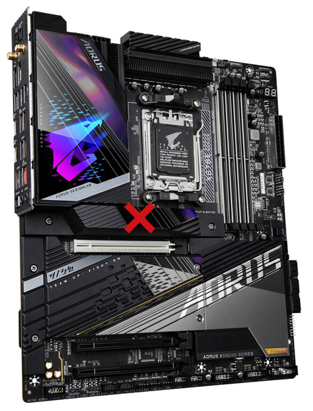 Płyta główna E-ATX Gigabyte X670E Aorus Xtreme (Socket AM5) (U)