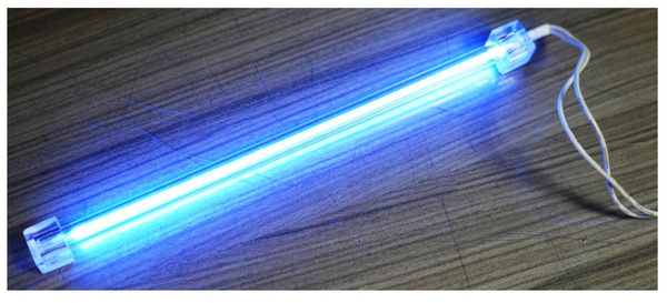 LAMPKA KATODOWA BLUE NEON LIGHT 21CM MOLEX