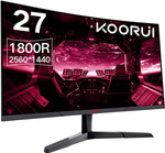 Monitor KOORUI 27E6QC (USZKODZONY)