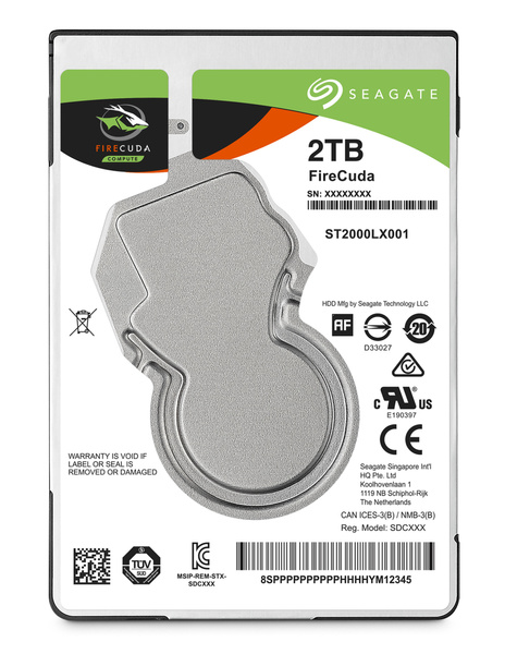 Dysk twardy Seagate ST2000LX001 Firecuda 2TB SATA III 2,5" () USZKODZONY