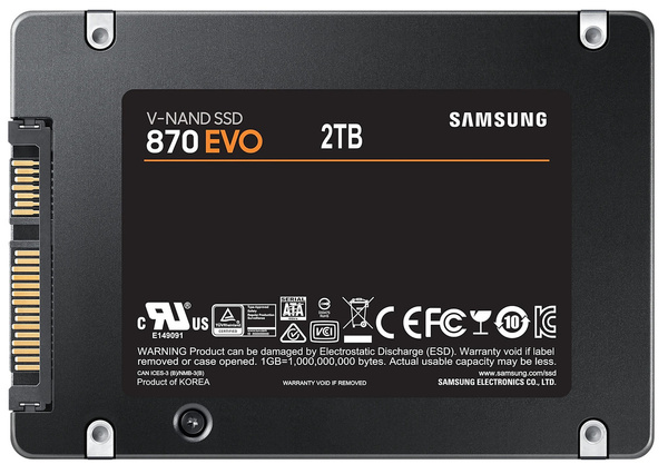 Dysk SSD Samsung 870 EVO 2TB (MZ-77E2T0B/EU)