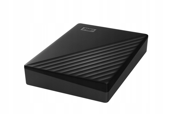 Dysk zewnętrzny HDD WD My Passport 5TB Czarny (WDBPKJ0050BBK-WESN) (WDBPKJ0050BBK-WESN) USZKODZONY