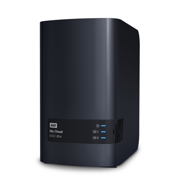 Western Digital my cloud EX2 ultra nas 8 TB Marvell Armada 385 1.3 Ghz 1 GB (WDBVBZ0080JCH-EESN) USZKODZONY