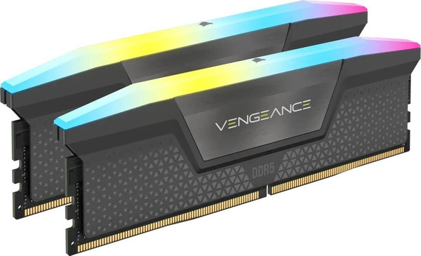 Pamięć RAM Corsair Vengeance RGB 32GB (2x16GB) DDR5 5200MHz CL40 CMH32GX5M2B5200C40 