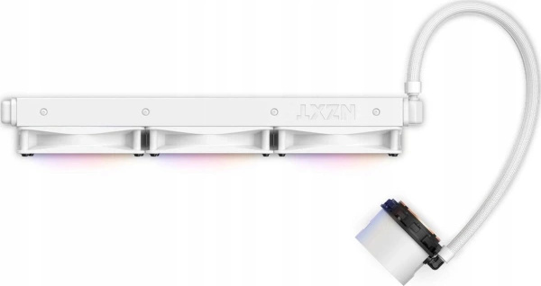 Chłodzenie wodne 360mm NZXT Kraken 360 RGB White LCD (RL-KR360-W1)(U) (W)