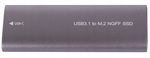 OBUDOWA ADAPTER DYSKU KIESZEŃ M.2 SATA NGFF USB 3.1 USB TYP-C